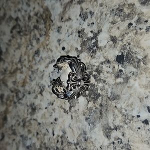 Vintage Silver Designer Chrome hearts Ring Cross Design FREE SHIPPING